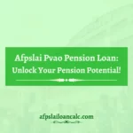 Afpslai Pvao Pension Loan-Unlock Your Pension Potential